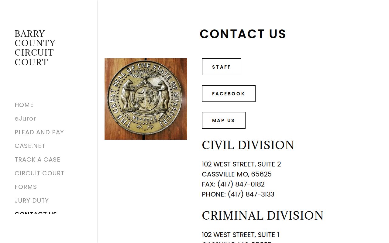Wheaton court records Barry Circuit Clerk custody verification